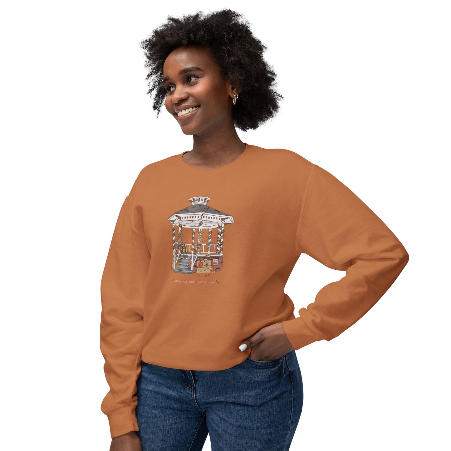 Where You Lead, I Will Fall-ow Lightweight Crewneck