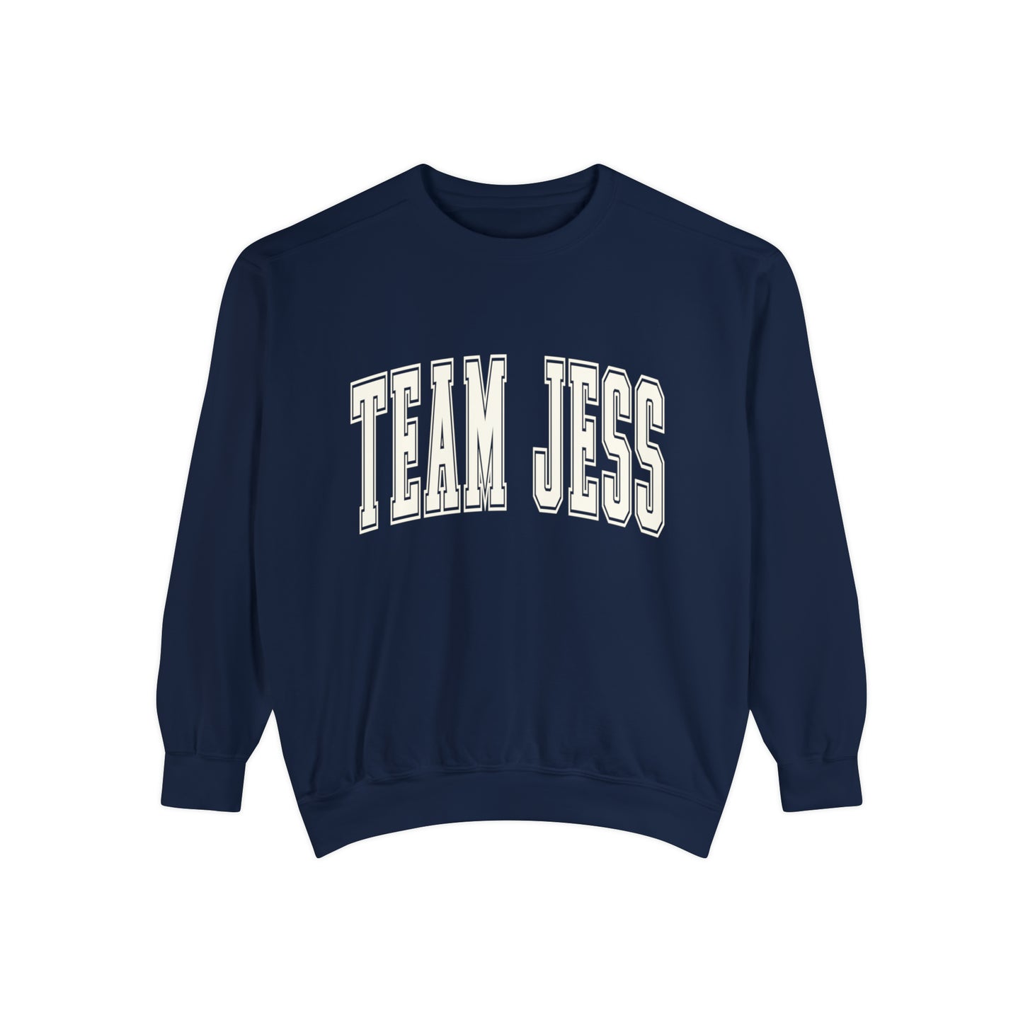 Team Jess Comfort Colors Crewneck