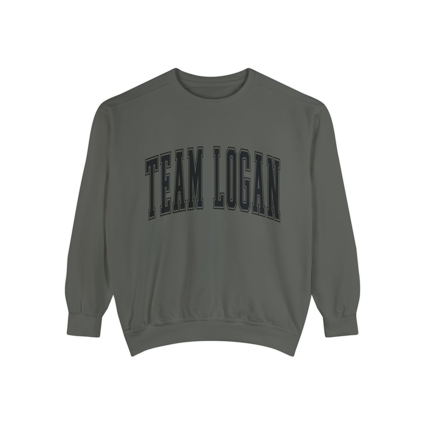 Team Logan Comfort Colors Crewneck