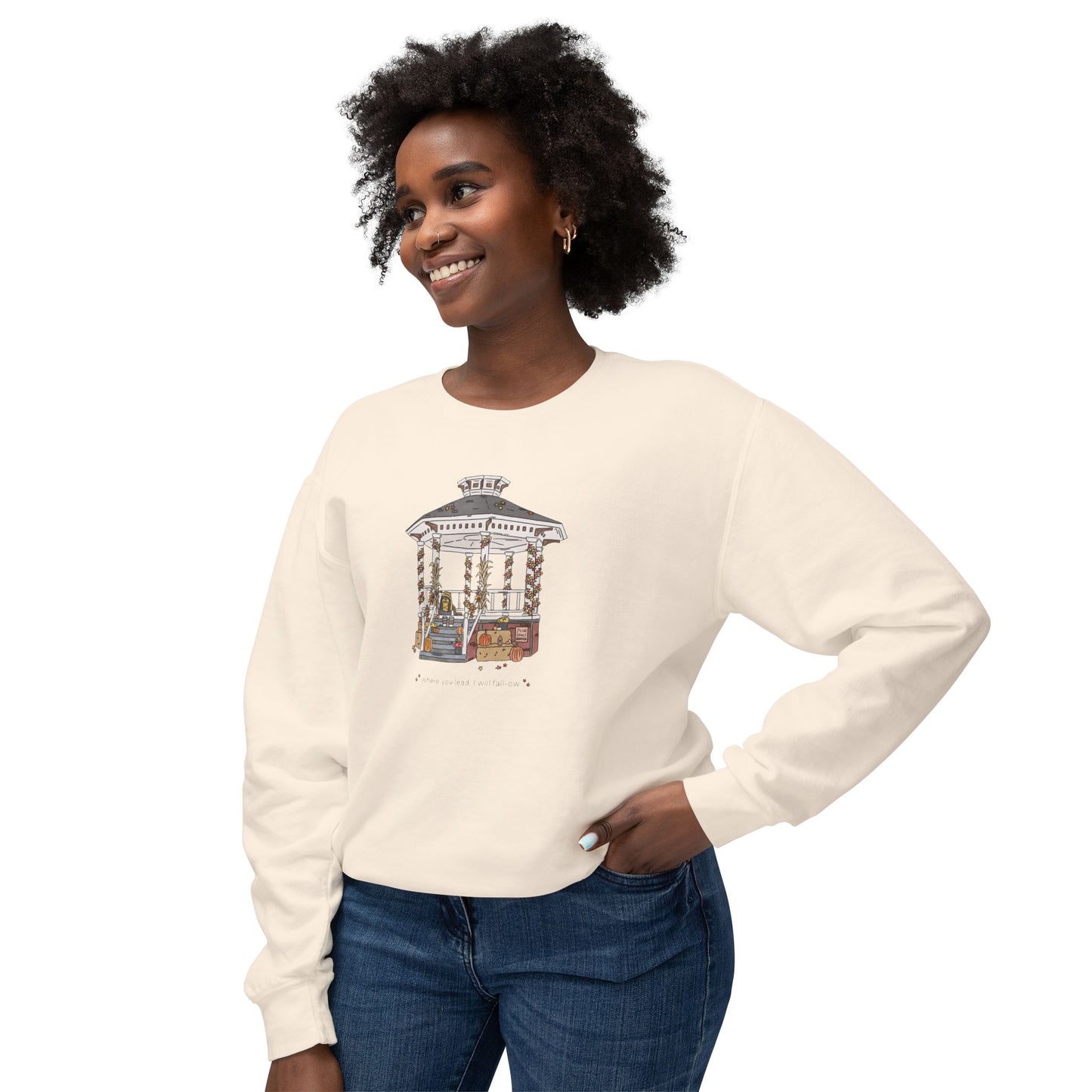 Where You Lead, I Will Fall-ow Lightweight Crewneck