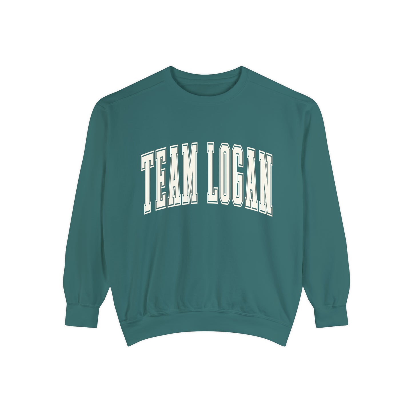 Team Logan Comfort Colors Crewneck