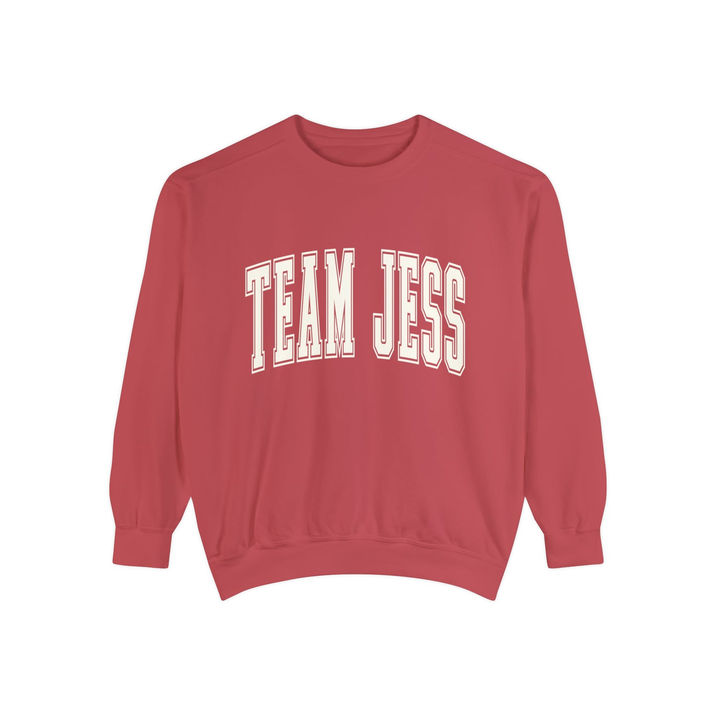 Team Jess Comfort Colors Crewneck