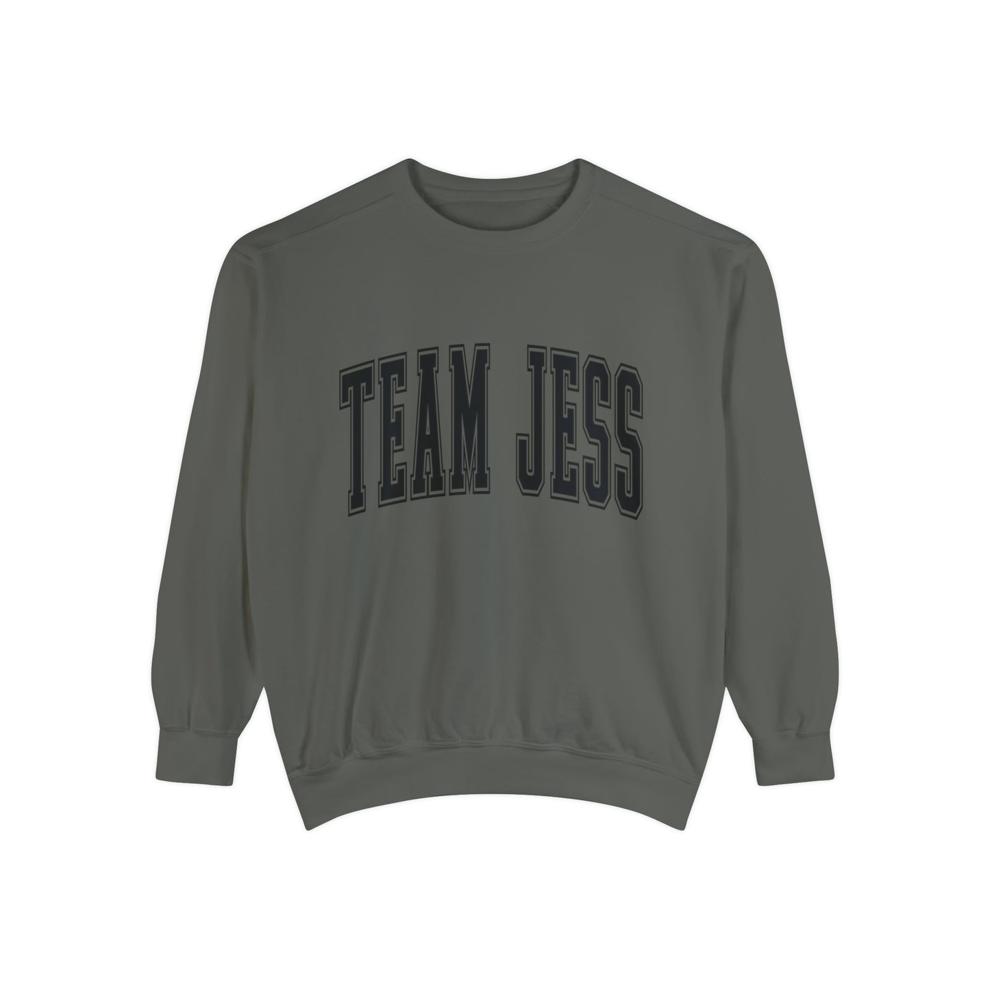 Team Jess Comfort Colors Crewneck